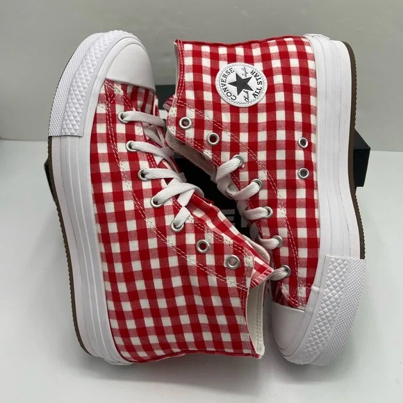 Converse WMNS Checkered High-Top
CTAS EVA LIFT HI
VINTAGE WHITE/RED Sneakers - Picture 8 of 16